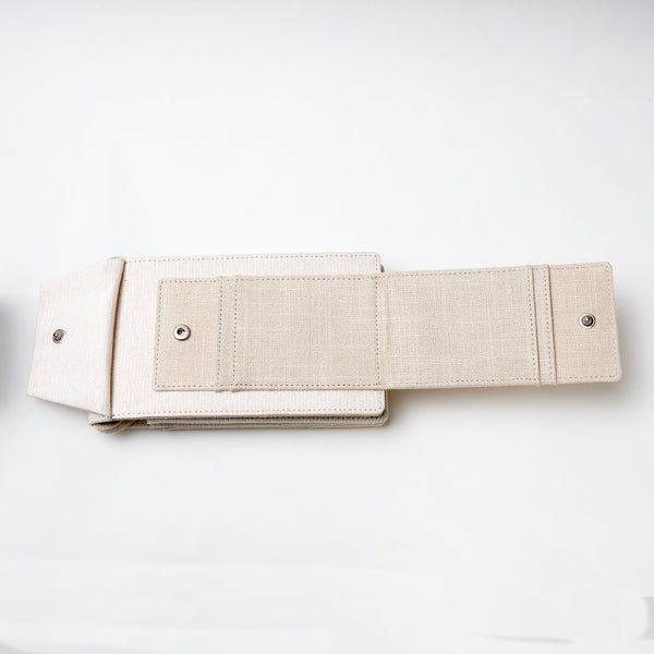 エヴリディ モバイルケース | 紙布 パイナップル刺繍【受注生産】